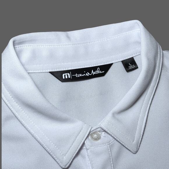 TravisMathew Sea To 2.0 Men’s Short Sleeve Golf Polo Shirt Size L - Picture 5 of 10